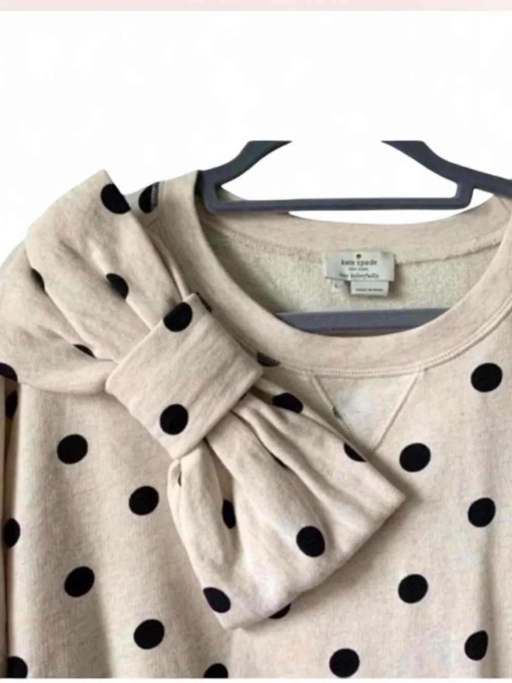 kate spade cream crewneck